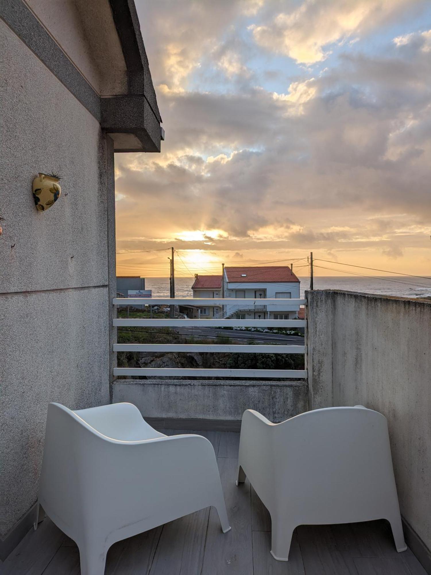 Apto En Muxia Con Vistas Al Mar Saude Doce Esterno foto