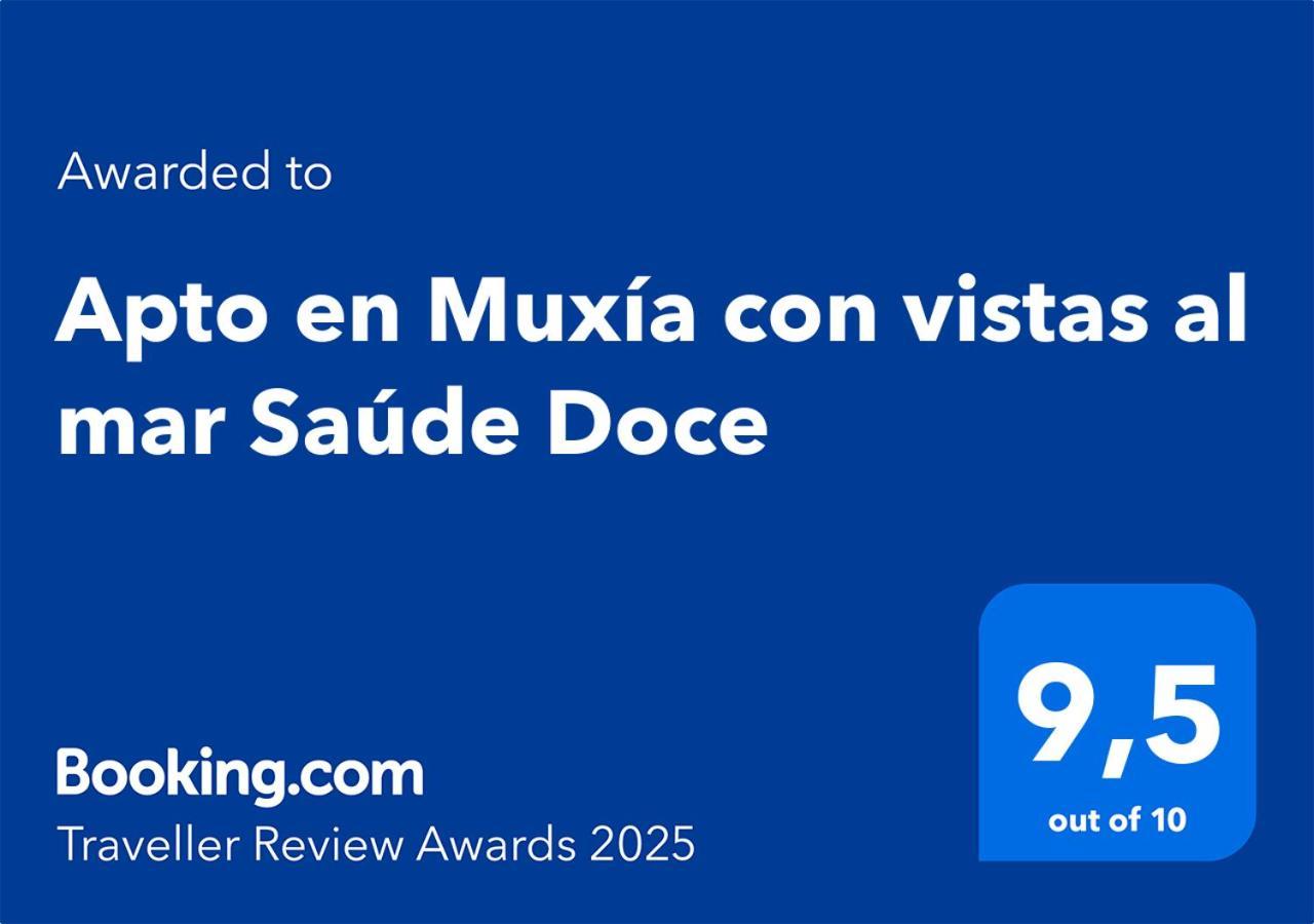 Apto En Muxia Con Vistas Al Mar Saude Doce Esterno foto